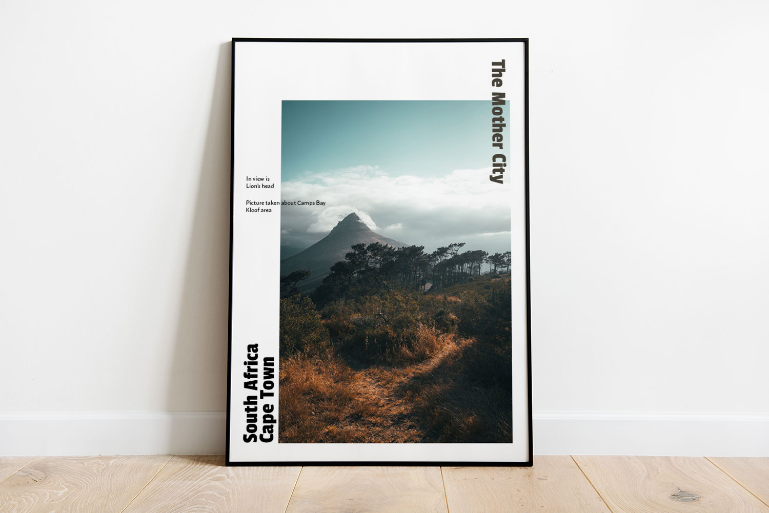 Afiche Cape Town