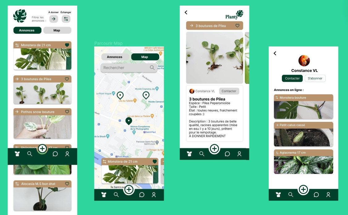 Pages de recherche Planty